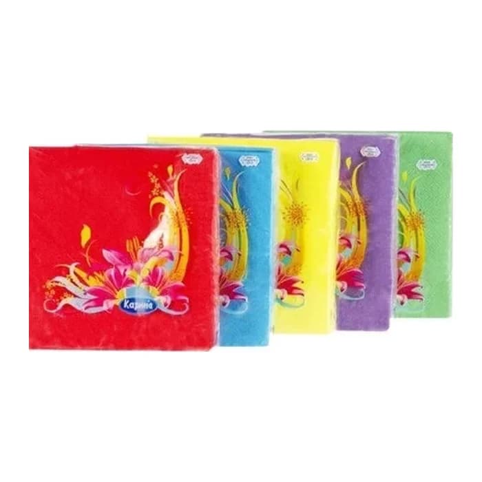 Салфетки сервировочные КАРИНА 33*33 2 слоя 30шт